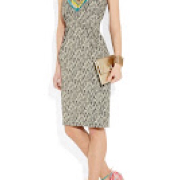 Brian Atwood Mojito Leather and Raffia Woven High Heel Shoes size 36.5 - Picture 5 of 16